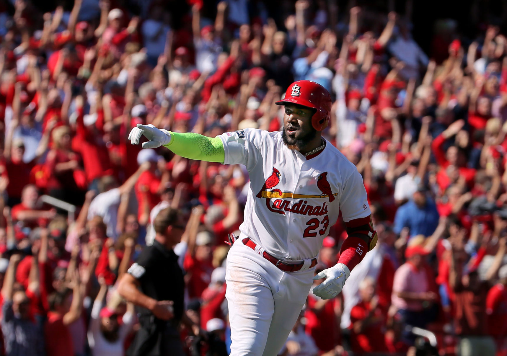 Atlanta Braves vs St. Louis Cardinals, Game 4 NLDS in St. Louis